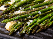 Asperges vertes à la poêle