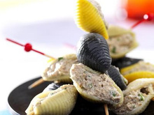 Conchiglioni farcis à la Tapena® Champignons grillés