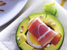 Avocat au jambon
