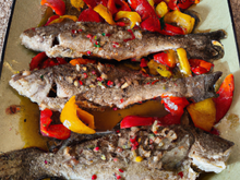Dorade aux Poivrons
