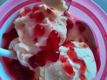 Glace à la confiture de lait