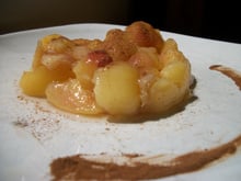 Compote de pêche