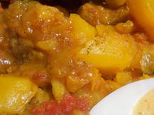 Tajine d'agneau aux légumes !