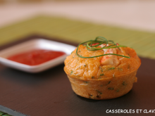 Mini cakes au crabe et aux épices 
