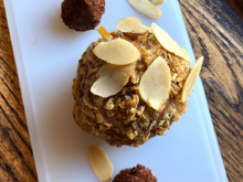 Bombe aux amandes et au café
