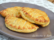 Chaussons aux pommes à la compote maison