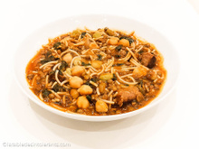 Hlalem aux merguez (soupe tunisienne) sans gluten