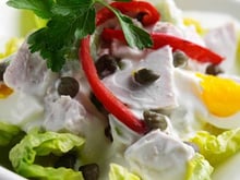 Salade de dinde aux câpres