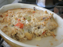 Gratiné de poisson au chou fleur