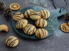 Macarons aux amandes, noix de coco et citron