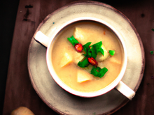 Soupe poireaux pomme de terre