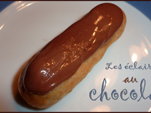 Les éclairs au chocolat