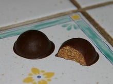 Truffes praliné au Roquefort