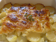 Gratin de pommes de terre et chou au thermomix