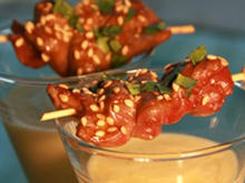 Blonde d'Aquitaine à la sauce asiatique