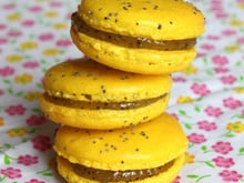Macarons citron-pavot