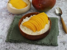 Riz gluant à la mangue