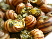Escargots à la polignac