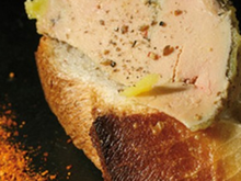 Foie gras de canard du Sud-Ouest au Sauternes maison