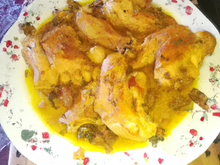 Cari d'anton au poulet