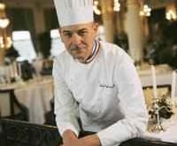 Crème de châtaigne au foie gras, cèpes et croutons