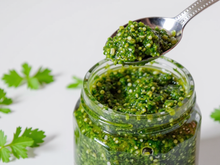 Pesto aux fanes de carottes