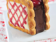 Bouchée fondante Chocolat-Framboise