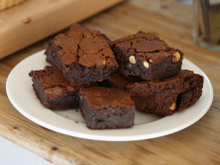 Brownies inratables aux noix concassées