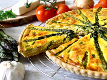 Quiche aux asperges facile