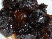 Pruneaux au lard sucré-salé