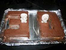 Gâteau au petit brun et chocolat