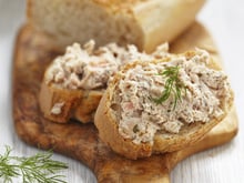 Rillettes aux deux saumons citron ciboulette