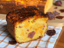 Cake au chorizo et au reblochon