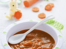 Purée de carottes à l'orange et cumin à partir de 6 mois