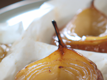 Poires au four au Cantal Entre-Deux