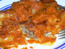 Cannelloni farcis à la  viande