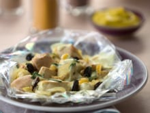 Papillote de volaille aux saveurs de tajine et Savora