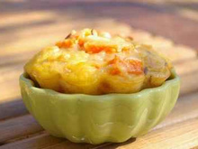 Clafoutis carottes, miso et carvi...à la manière de L. Salomon