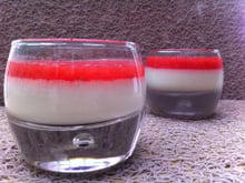 Panna cotta rhubarbe-fraise