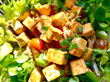 Salade de tofu a