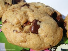 Cookies noisettes, spéculoos et chocolat