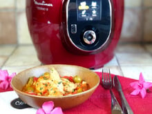 Aiguillettes de poulet façon Basquaise au Cookeo !