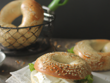 Bagel au camembert