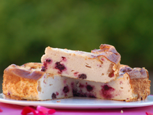 Gâteau léger au fromage blanc 0% et fruits