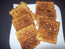 Gauffres de pommes de terre