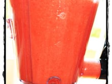 Sorbet à la fraise économique