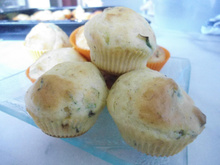 Muffins aux légumes et féta