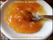 Confiture de clémentines gourmandes