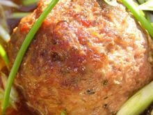 Soupe aux têtes de lion