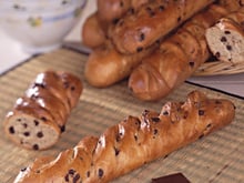 Baguette viennoise au chocolat